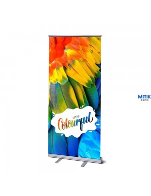 Expositor banner Roll Up Classic  85x200 - 100x200 cm