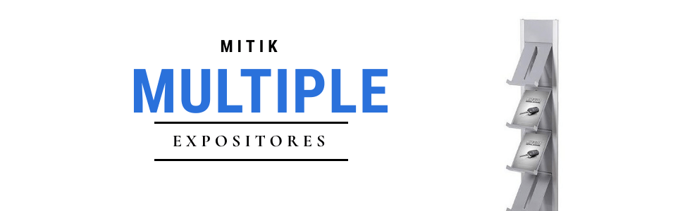 Expositores multiples para catálogos y publicaciones  |  Mitik Expo